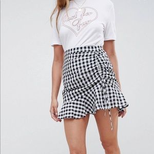 ASOS Gingham Mini Skirt for SALE!
